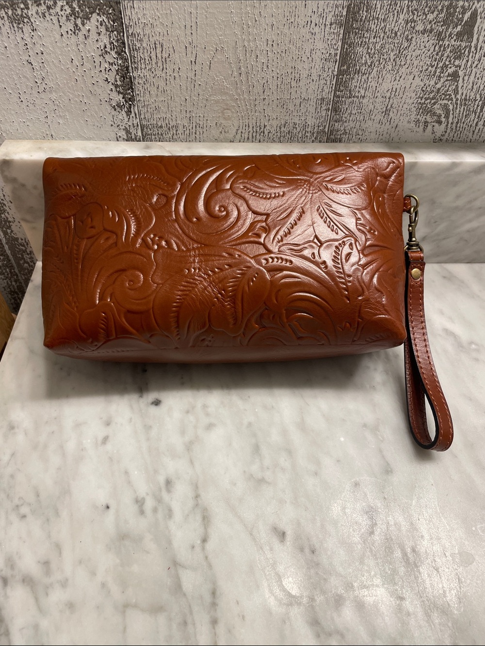 Patricia Nash Valerie leather tooled purse